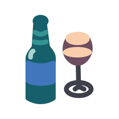 Alcohol Flat Icon