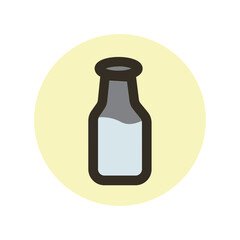 Milk Flat Icon