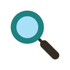 Magnifier Flat Icon