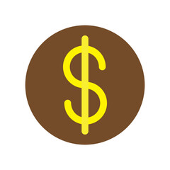 Dollar Flat Icon