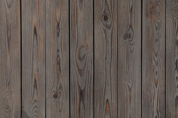 Naklejka premium Texture of wooden surface as background, top view