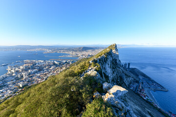 Fototapeta na wymiar Gibraltar Rock