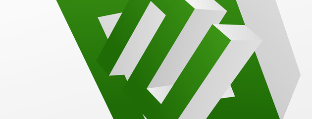 3d line geometric creative abstract background. Trendy techno business template for wallpaper, banner, background or landing