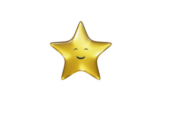 Obraz premium 3d golden star
