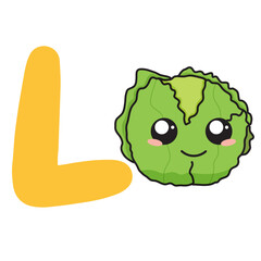 Fruit Alphabet Clip Art, Fruit A to Z Clipart, Cute a-z Clipart ,Clip Art for Personal and Commercial use, Digital clip art for Download