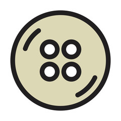 Vector icon - Sewing Buttons