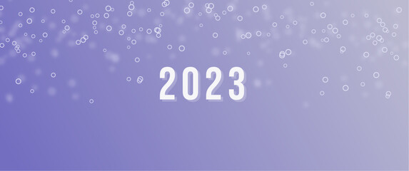 2023 New Year Eve design concept, suitable for banner, background, card, greeting card, template. New year greeting banner design.