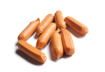 sausage isolated on white background