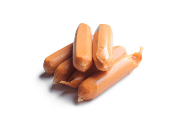 sausage isolated on white background