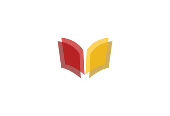 Vector illustration of book icon. isolated on white background, eps 10.