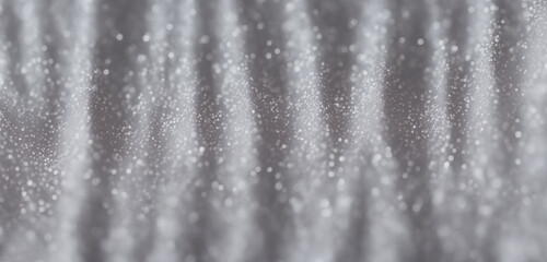 abstract white background featuring smooth fabric and a luxurious glitter effect. Elegant and sophisticated design creates a refined and luxurious atmosphere. Generative AI
