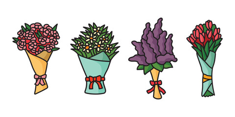 Bucket Flower Valentine, Romantic Gift, Couple, Decoration Floral, Love, Wedding