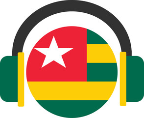 Togo headphone flag.