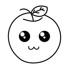 Obraz premium Fruit Alphabet Clip Art, Fruit A to Z Clipart, Cute a-z Clipart ,Clip Art for Personal and Commercial use, Digital clip art for Download,eps,all fruit 