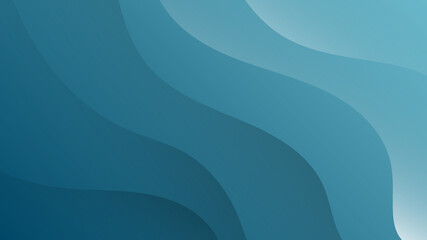 Modern Abstract Background Wave Lines Motion and Blue Gradient Color