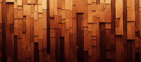 brown wood plank wall texture background