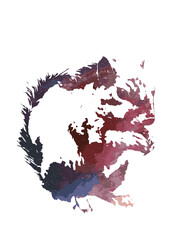 Squirrel Colorful Art Illustration Poster Image, colorful squirrel on pop art vector illustration, vector illustration, pop art portrait, squirrel