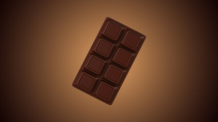 Sweet and delicious chocolate bars