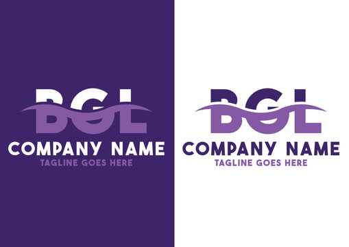 Letter BGL logo design template, BGL logo