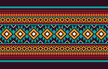 Native pattern design. This is a native pattern traditional geometric. Designed for the textile industry, background, carpet, wallpaper, clothing, ethnic fabric, and native pattern abstract.