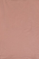 Background of brown beige cotton fabric matt texture of wine textile with pleats