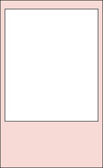 cute pastel blank paper planner
