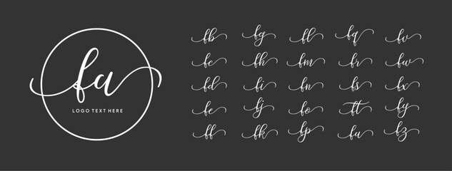 Calligraphy font with swirls. Cursive alphabet for logo design. Hand Written styles fonts, Hand written style lettering with alphabet