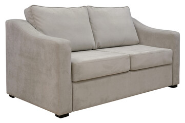 Sofa isolated on white background. Including clipping path