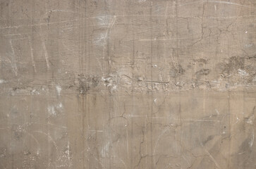 Vintage textured abandoned concrete plaster wall background