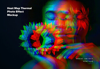 Anaglyph 3D Glitch Photo Effects