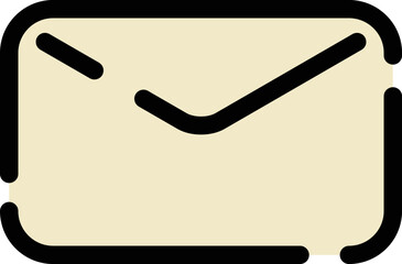 カラー点線アイコン　メール