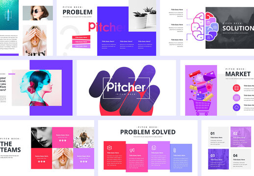 Pitch Deck Presentation Template