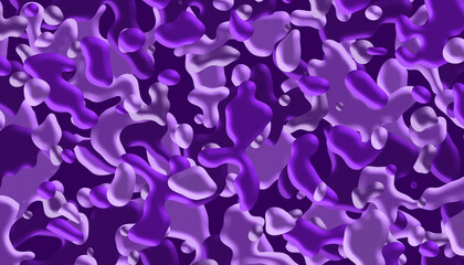 3d abstract fluid purple black currant jelly floating bubbles texture high quality as wallpaper