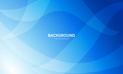 Abstract blue background with lines, Blue banner