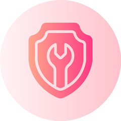 shield gradient icon