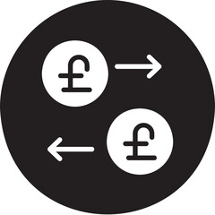 business and finance glyph icon