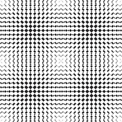 Seamless pattern with lines.Unusual poster Design .Black Vector stripes .Geometric shape. Endless texture