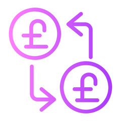 transfer gradient icon
