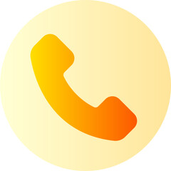 phone call gradient icon