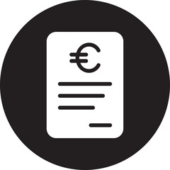 Fototapeta premium agreement glyph icon