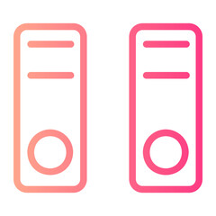 file gradient icon