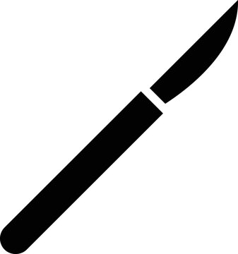 Doctor Knife Vector Icon
