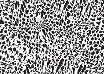 abstract animal skin pattern vector 