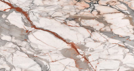 Calacatta gold white marble texture background with outlined golden and grey streaks. White...