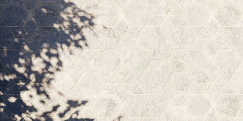 paper background shadow tree
