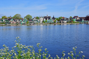 Zaanse Schans, Netherlands - may 22 2022 : the historical village