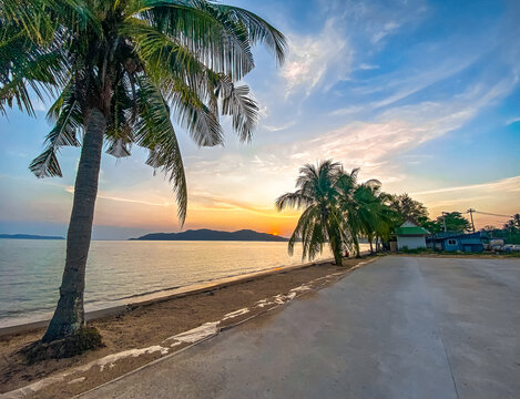 Pak Bara Beach in Satun, Thailand