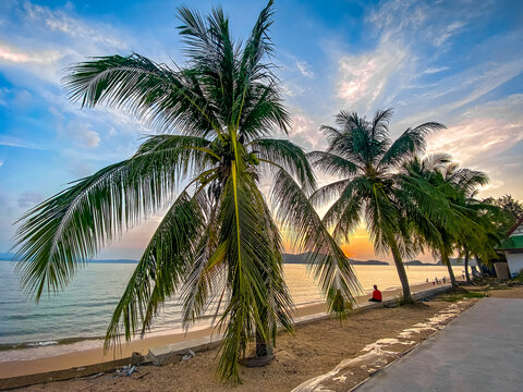 Pak Bara Beach in Satun, Thailand