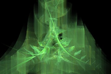 abstract fractal background green artwork illustration fractal colour frame 
