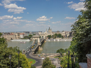 Fototapeta premium Budapest an der Donau